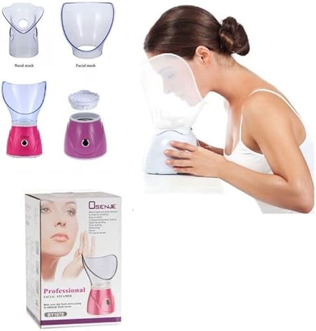 Glow & Go Self-Care Set – facial steamer, jade roller, gua sha and eyebrow trimmer | N.C.C