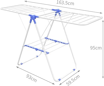 Smart Laundry Essentials – Mini Foldable Washing Machine + Adjustable Laundry Drying Rack | N.C.C