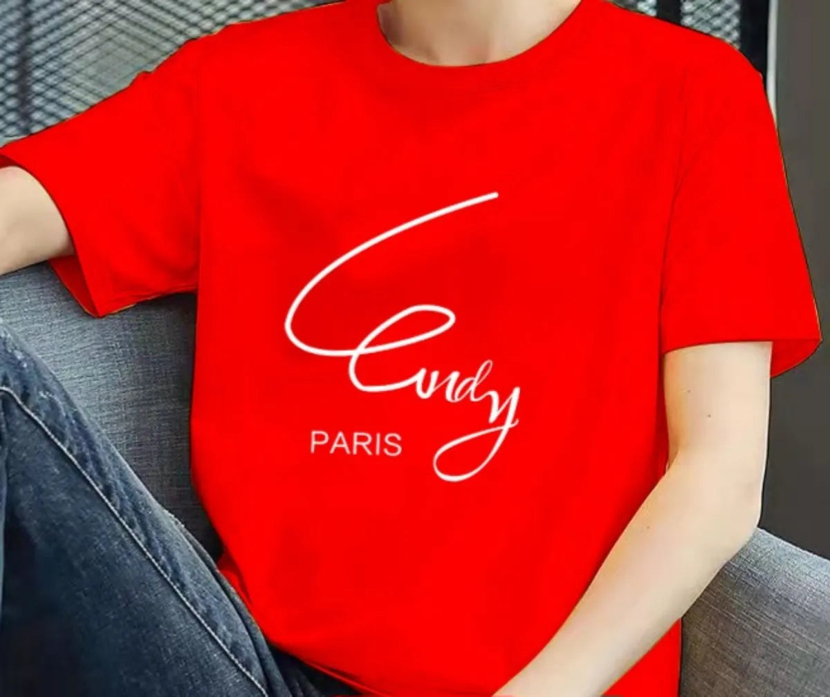 Unisex Short-sleeved T-shirt Summer Half-sleeved T-shirt (Luxe Everyday Duo)