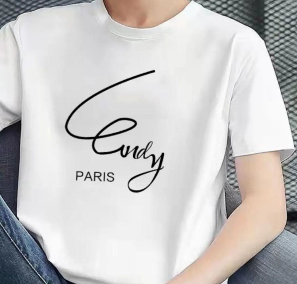 Unisex Short-sleeved T-shirt Summer Half-sleeved T-shirt (Luxe Everyday Duo)