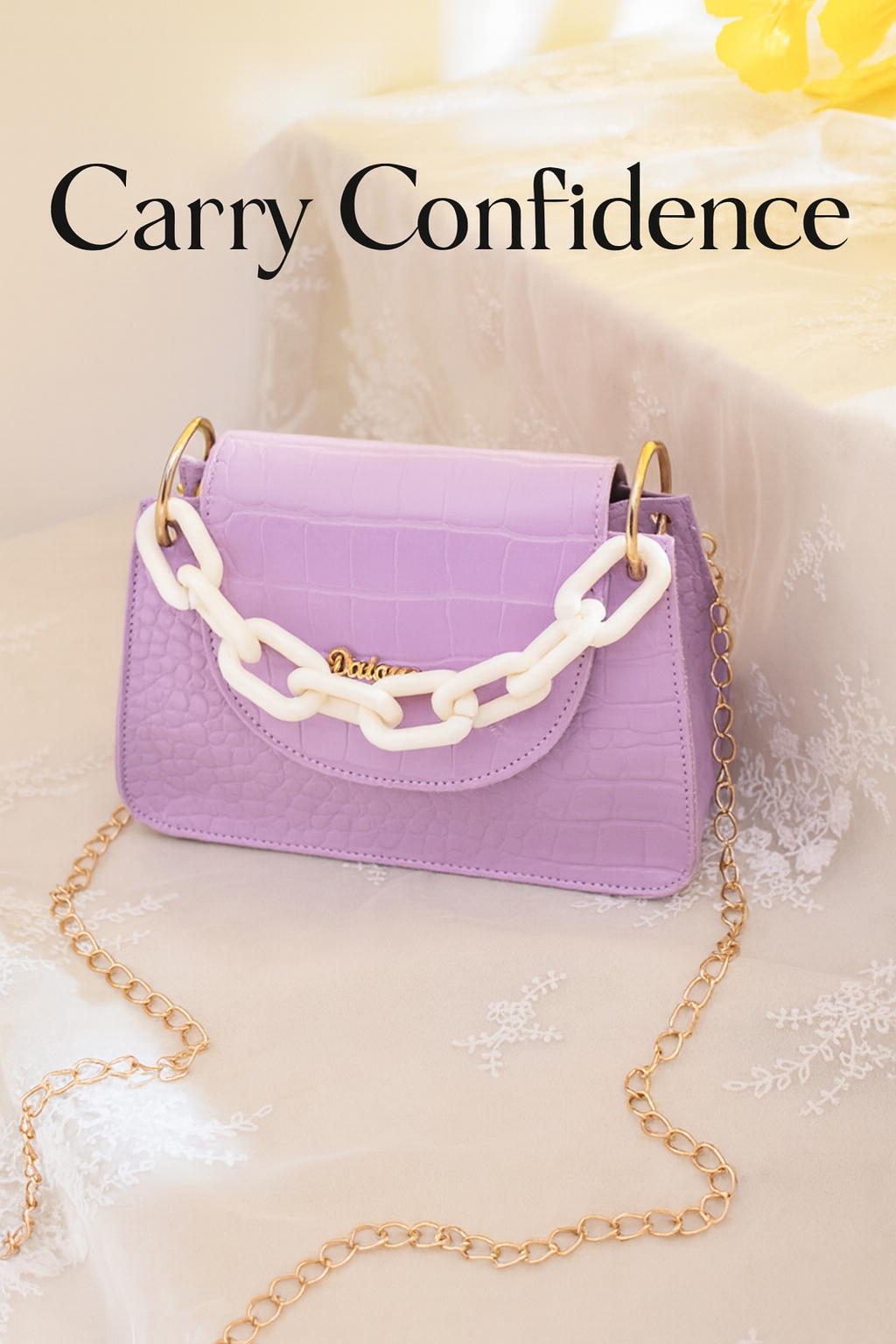 Fashion pearl chain hand-changing crossbody-Women's bag