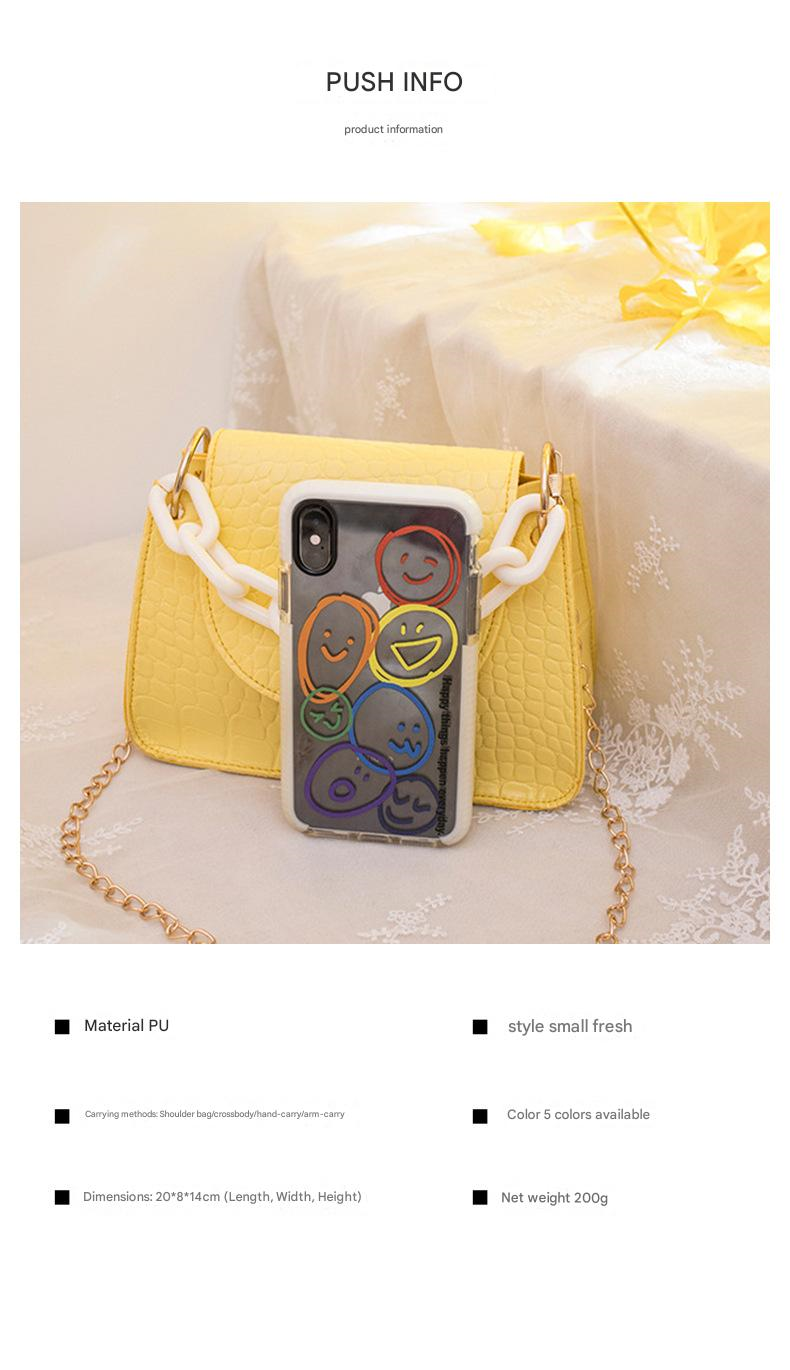 Fashion pearl chain hand-changing crossbody-Women's bag