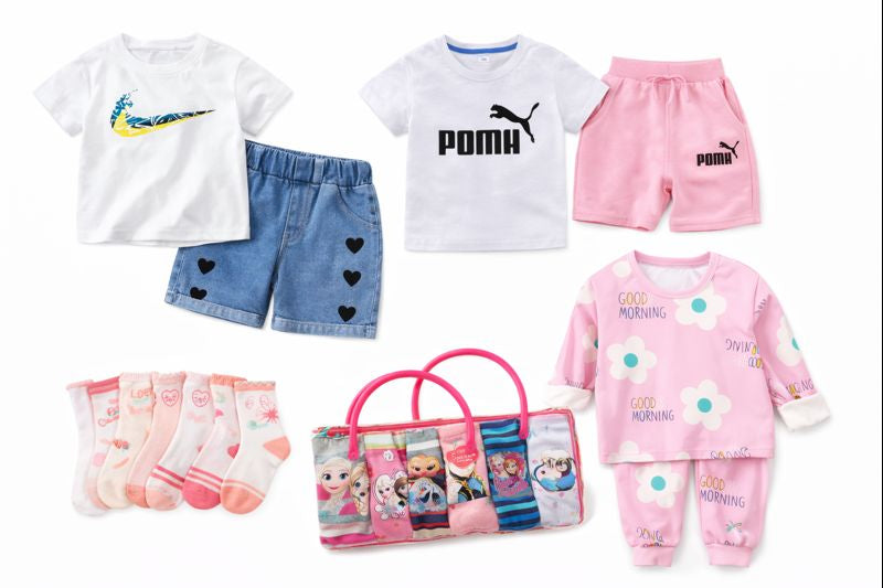 Girls Complete Travel Clothing Suitcase Set – All-in-One Holiday Essentials Bundle