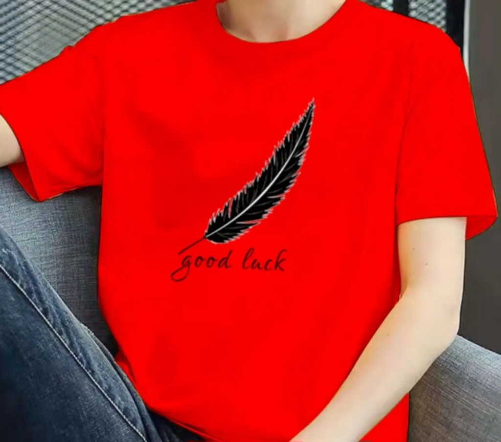 Unisex Short-sleeved T-shirt Summer Half-sleeved T-shirt (Luxe Everyday Duo)