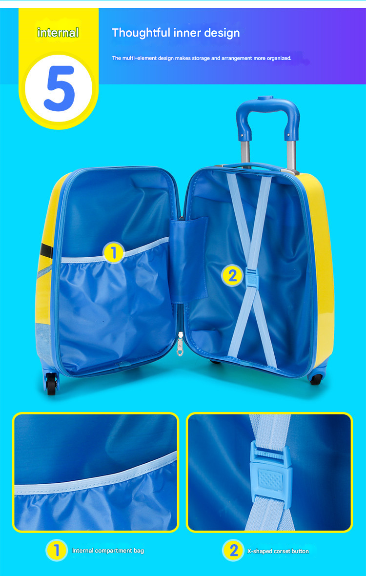 Boys Complete Travel Clothing Suitcase Set – All-in-One Holiday Essentials Bundle