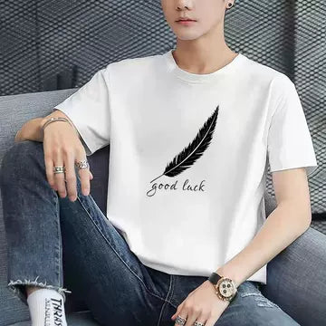 Unisex Short-sleeved T-shirt Summer Half-sleeved T-shirt (Luxe Everyday Duo)