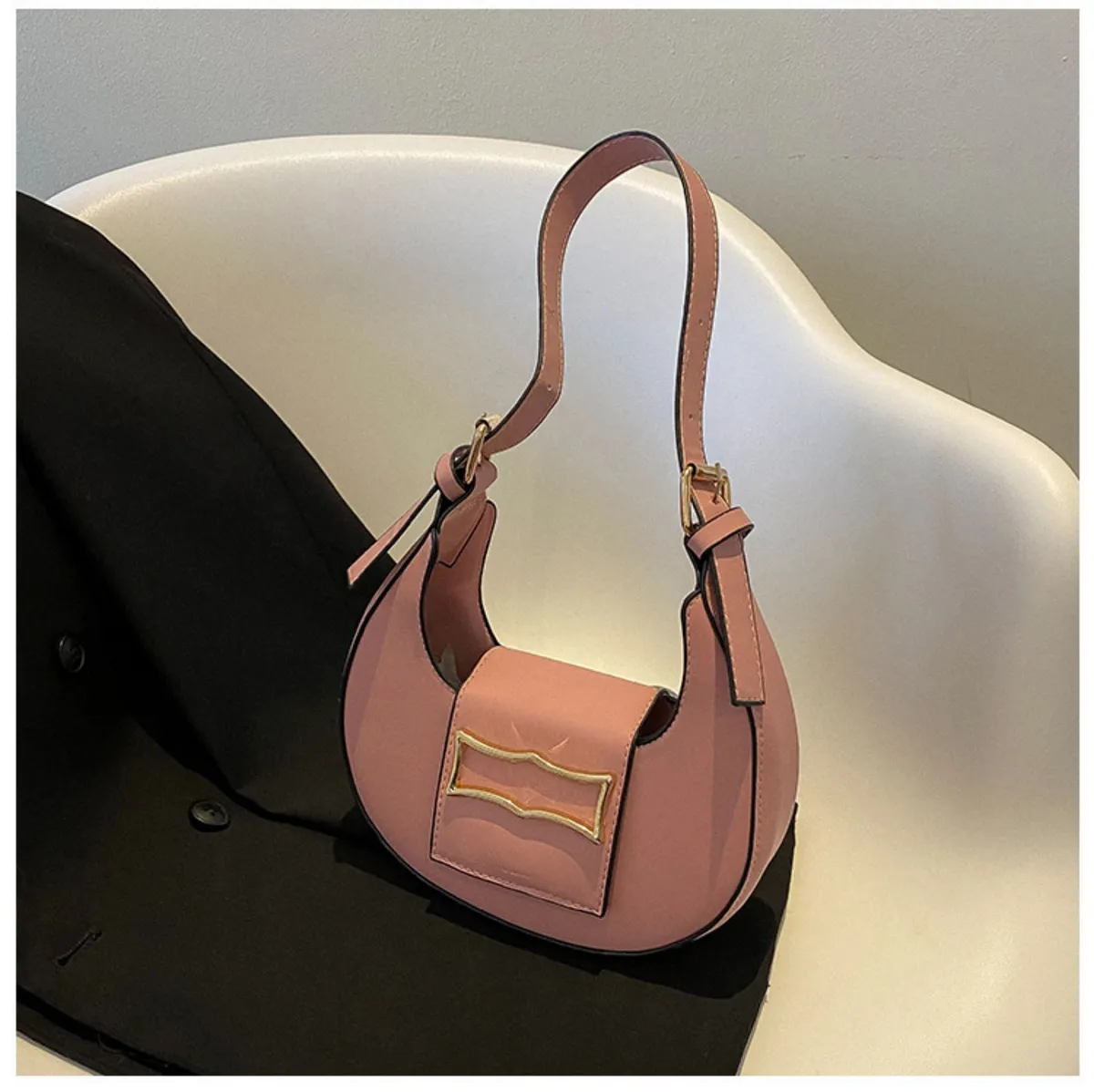 Underarm One Shoulder Dumpling Bag