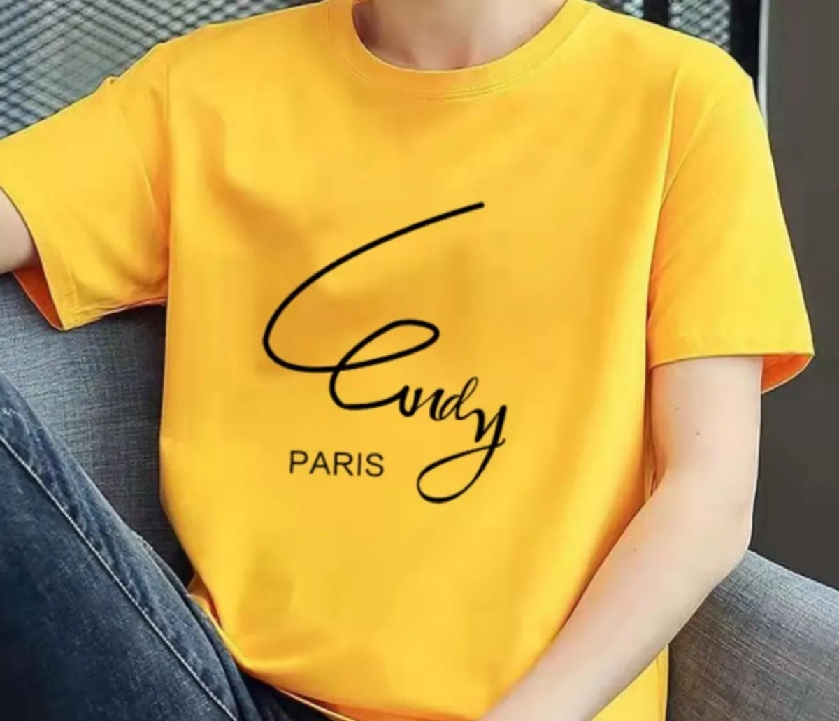 Unisex Short-sleeved T-shirt Summer Half-sleeved T-shirt (Luxe Everyday Duo)