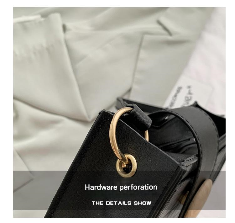 New tide shoulder underarm bag baguette crossbody bag all-in-one