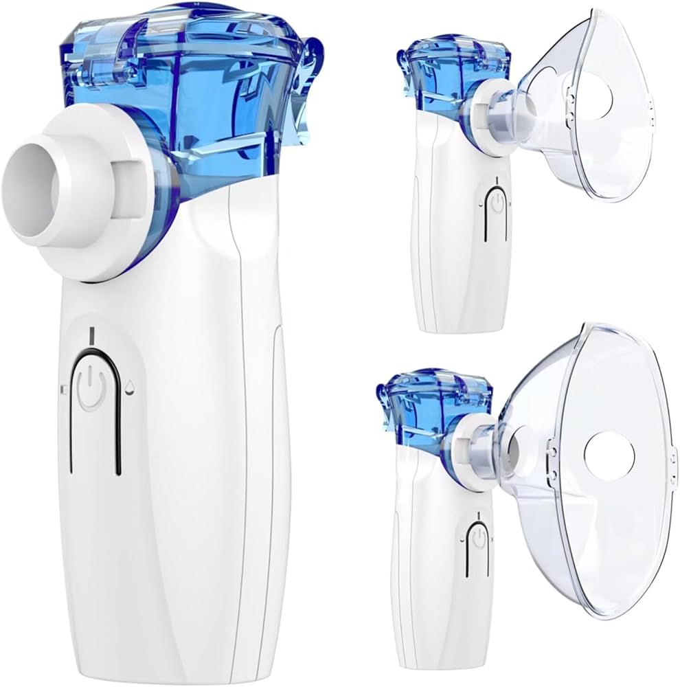 Breathe Easy Combo – Portable Mesh Nebulizer + USB Mini Humidifier