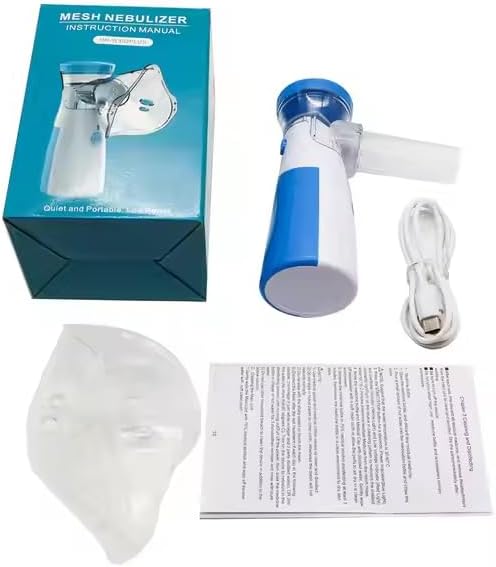 Breathe Easy Combo – Portable Mesh Nebulizer + USB Mini Humidifier