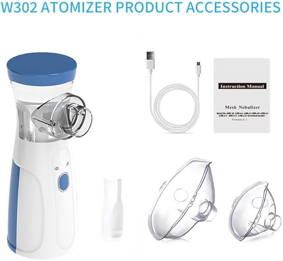 Breathe Easy Combo – Portable Mesh Nebulizer + USB Mini Humidifier