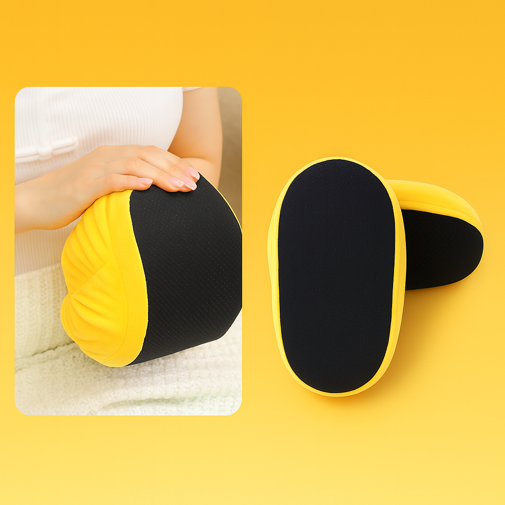 Emoji Plush Slippers with Bow Headband – Soft, Cozy & Anti-Slip | N.C.C